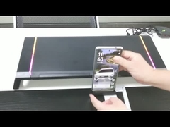 Metalowy stojak na monitor z koncentratorem USB 3.0 i ładowaniem bezprzewodowym