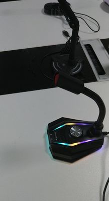 Komputer stacjonarny Laptop Mikrofon przewodowy USB Gra Zmieniacz głosu na żywo Mikrofon czatu głosowego