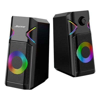 RGB Gaming Komputerowy głośnik USB Laptop Mały Audio Super Volume Subwoofery Desktop