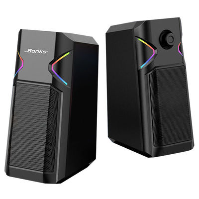 RGB Gaming Komputerowy głośnik USB Laptop Mały Audio Super Volume Subwoofery Desktop