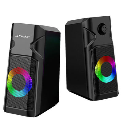 RGB Gaming Komputerowy głośnik USB Laptop Mały Audio Super Volume Subwoofery Desktop
