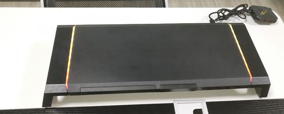 SECC Metal Monitor Stand Z USB3.0 Hub / bezprzewodowe ładowanie